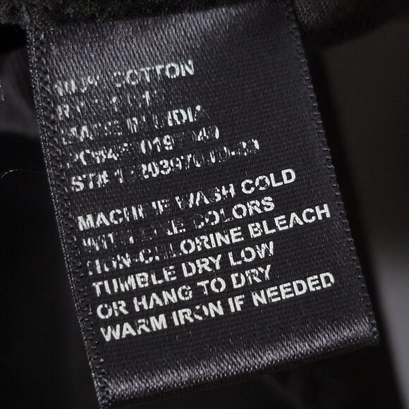 Jack Daniels Mens Black Western Embroidered Long Sleeve Pearl Snap Shirt Medium - Picture 9 of 9